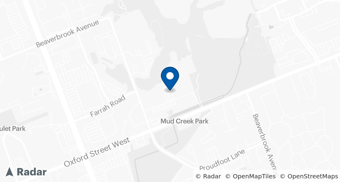 Map of Dairy Queen Location:: 720 Proudfoot Lane, London, ON, N6H 5G5